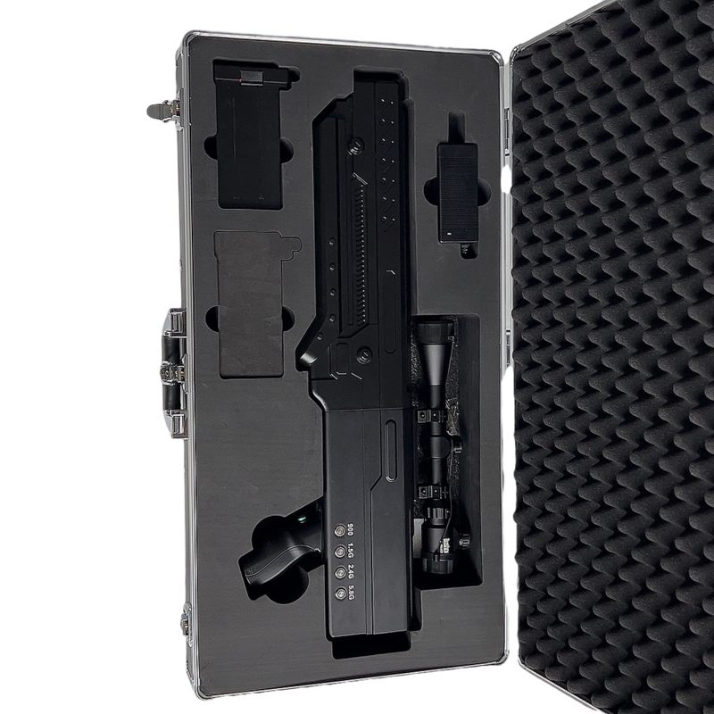 武汉手持便携式枪型低空防御反制四通道B型